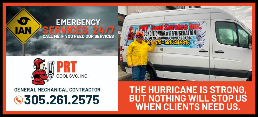 PRT Cool Service, nothing will stop us when clients need us